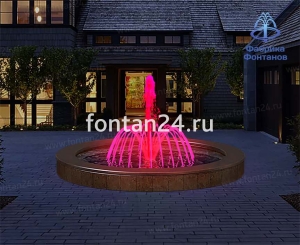 Фонтан для парка "Вулкан средний" ø=3 м Фонтан для парка "Вулкан средний" ø=3 м