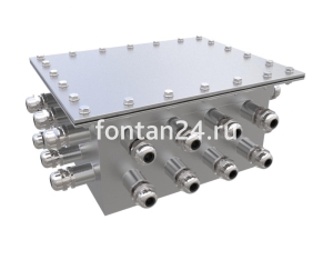 Подводная распределительная коробка 40х(11-6мм), нержавеющая сталь
