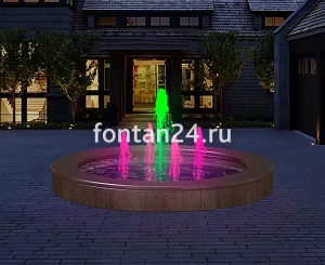 Фонтан для города "Пенный малый" ø=2,5 м