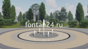 Фонтан для парка "Ария" ø=3 м Фонтан для парка "Ария" ø=3 м