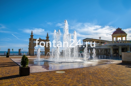 Фонтан в водном парке Фонтан в водном парке