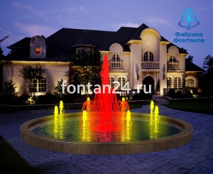 Фонтан для парка "Маркиза" ø=8 м Фонтан для парка "Маркиза" ø=8 м