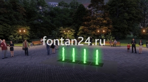 Фонтан для парка "Вектор" 4x1 м Фонтан для парка "Вектор" 4x1 м