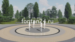 Фонтан для парка "Ария" ø=3 м Фонтан для парка "Ария" ø=3 м