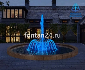Фонтан для парка "Живой цветок" ø=7 м Фонтан для парка "Живой цветок" ø=7 м