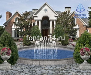 Фонтан для парка "Маркиза" ø=8 м Фонтан для парка "Маркиза" ø=8 м